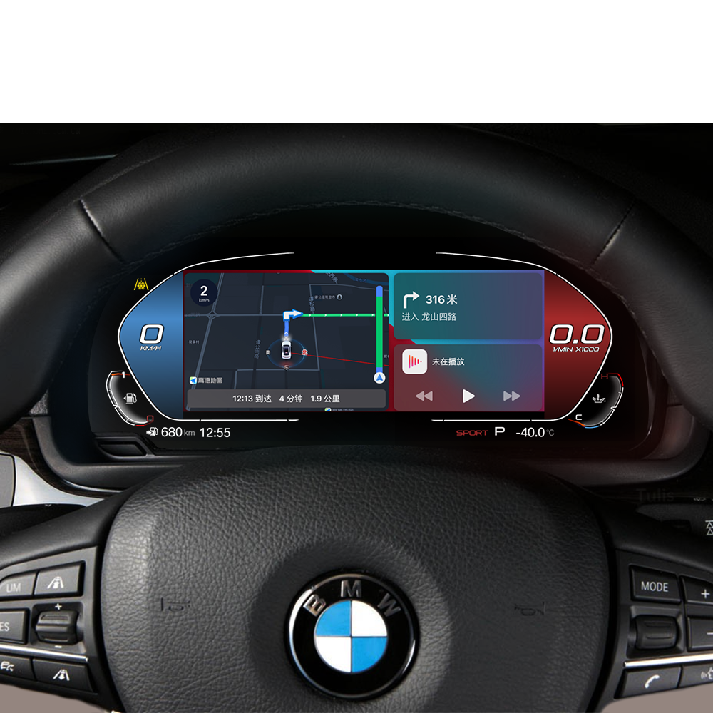 BMW5 Series F10 F11 2010-2017 Car Digital Cluster Instrument Virtual Cockpit Speedometer Dashboard Ghost Screen