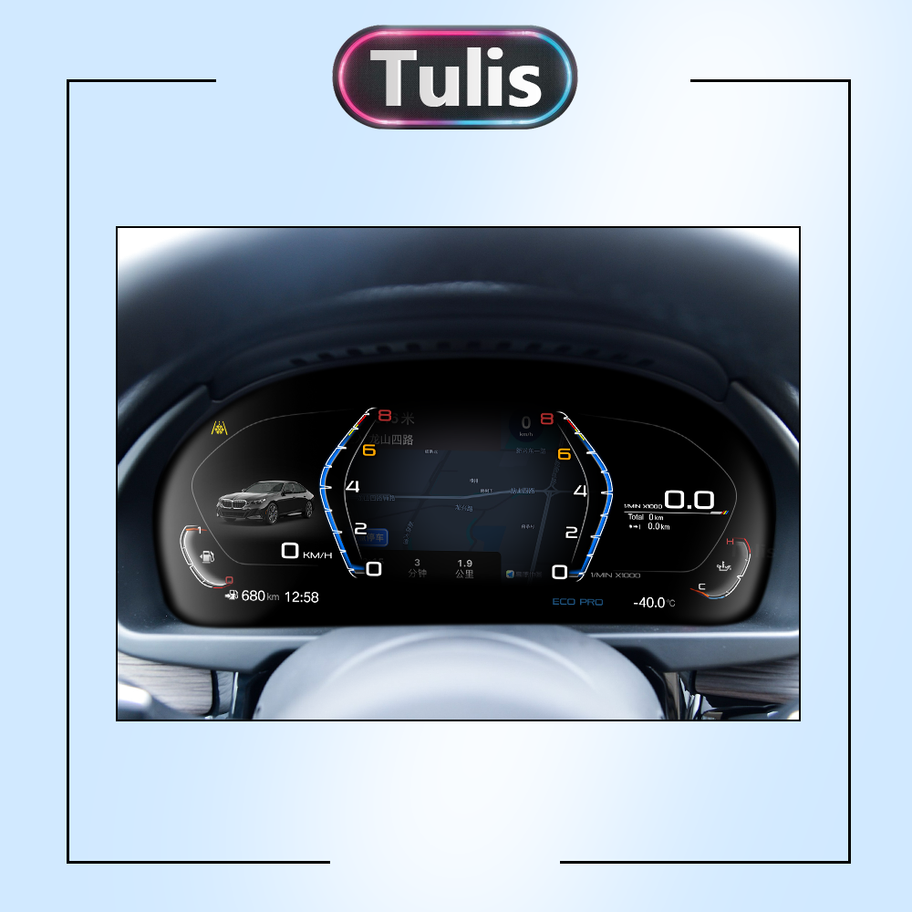 BMW X5 F15 X6 F16 2014-2017 Car Digital Cluster Instrument Virtual Cockpit Speedometer Dashboard Ghost Screen