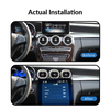 12.3" Mercedes Benz C Class GLC 2015-2022 Android Screen Navigation Car Radio With Carplay Android Auto