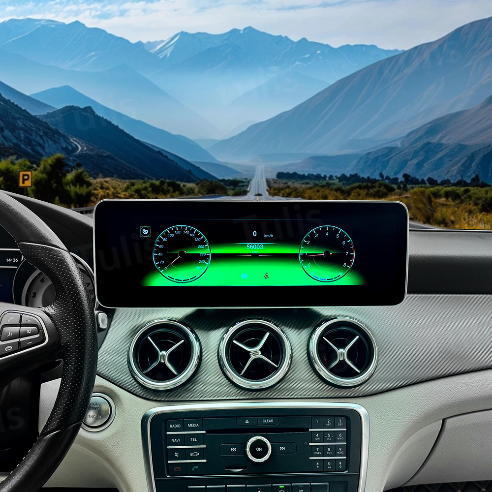 14.9" Mercedes Benz A Classs 2013-2018 Android Screen Navigation Car Radio With Carplay Android Auto