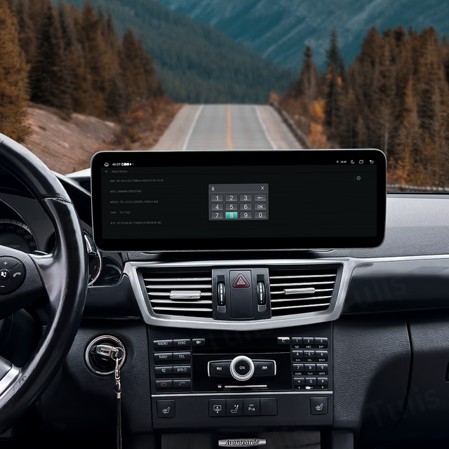 12.3" Mercedes Benz E Classs 2010-2015 Android Screen Navigation Car Radio With Carplay Android Auto