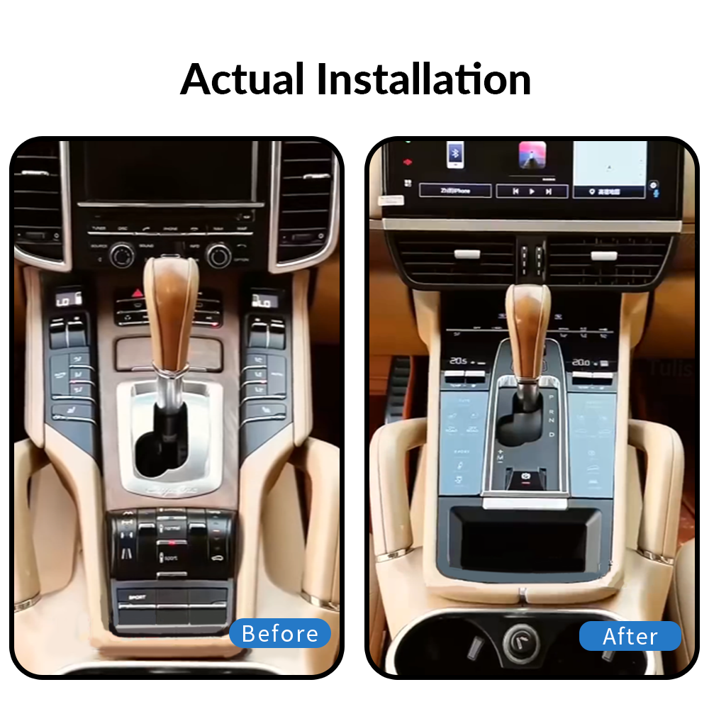 Porsche Cayenne 2010-2017 Car Central Control Panel Saddle Touch Control Panel