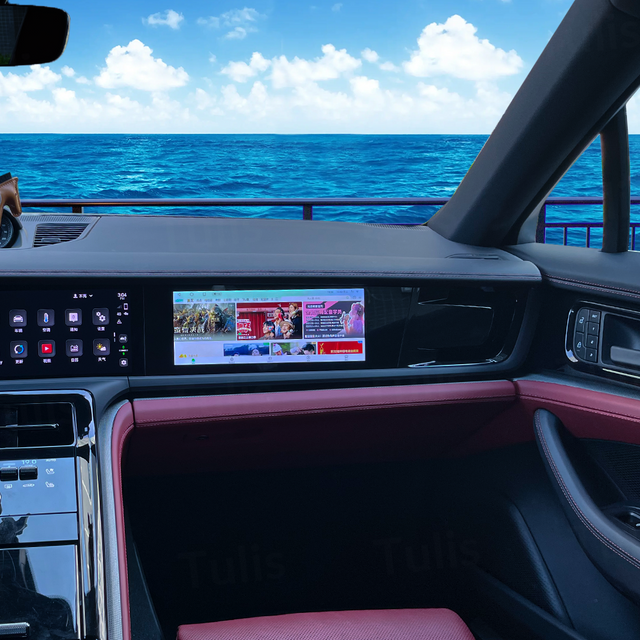 12.3 Porsche Panamera 2024-2025 Multimedia Co-pilot Passengers Entertainment Display Screen With Carplay