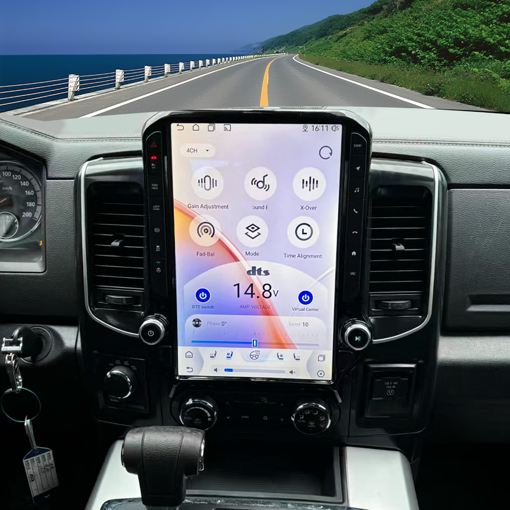 14.5“ Dodge RAM 2009-2012 Android Screen Navigation Car Radio With Carplay Android Auto