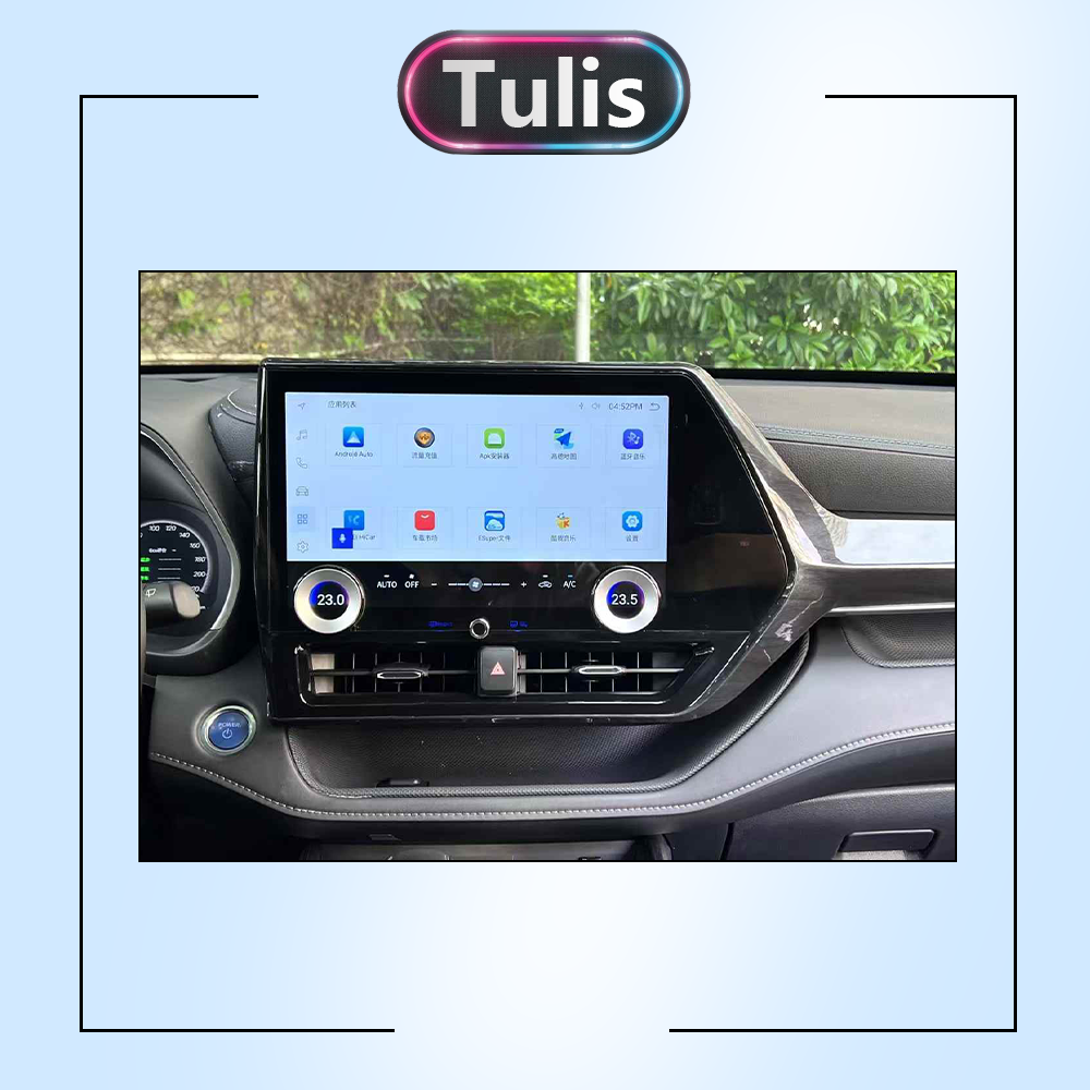 13.3“ Toyota Highlander 2022-2023 Android Screen Navigation Car Radio With Carplay Android Auto