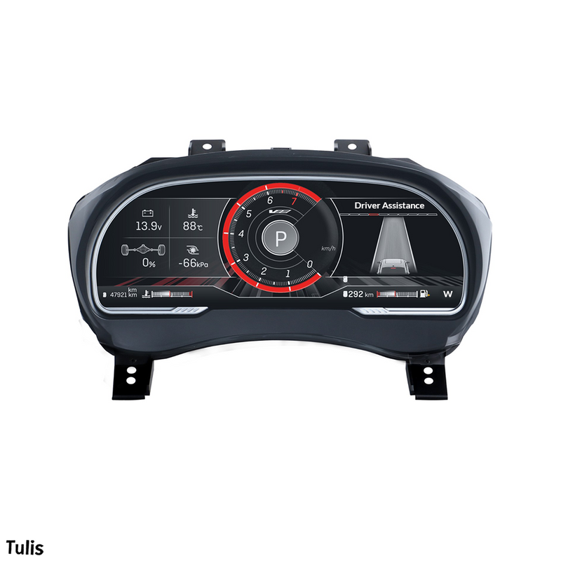 Cadillac ATS ATSL 2014-2017 Car Digital Cluster Instrument Virtual Cockpit Speedometer Dashboard Ghost Screen