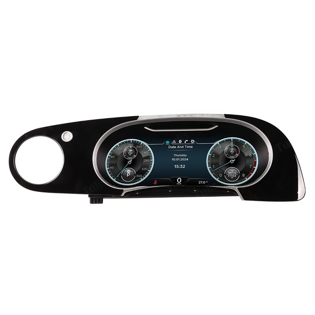 Bentley Continental GT Flying Spur 2005-2012 Car Digital Cluster Instrument Virtual Cockpit Speedometer Dashboard Ghost Screen