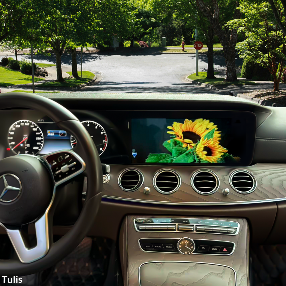 Mercedes Benz S Class 2019-2021 Dual 12.3 Inch Android Screen Navigation Car Stereo With Carplay Android Auto