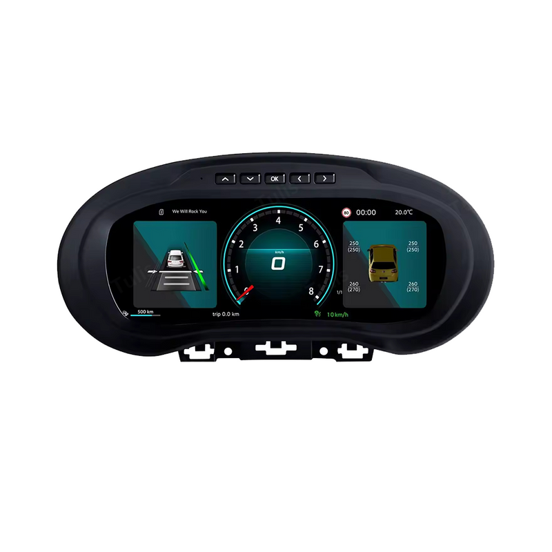 VW POLO 2012-2018 Car Digital Cluster Instrument Virtual Cockpit Speedometer Dashboard Ghost Screen