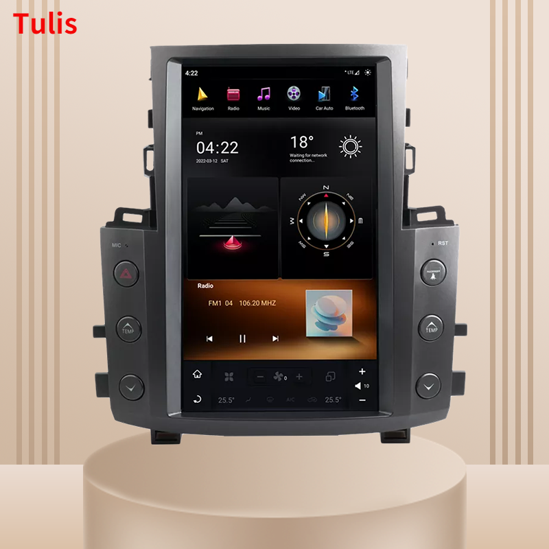 Tulis Car Multimedia Player Stereo Gps Car Stereo Gps With Full Touch 2din Tesla Style Car For Lexus LX570 Radio Android