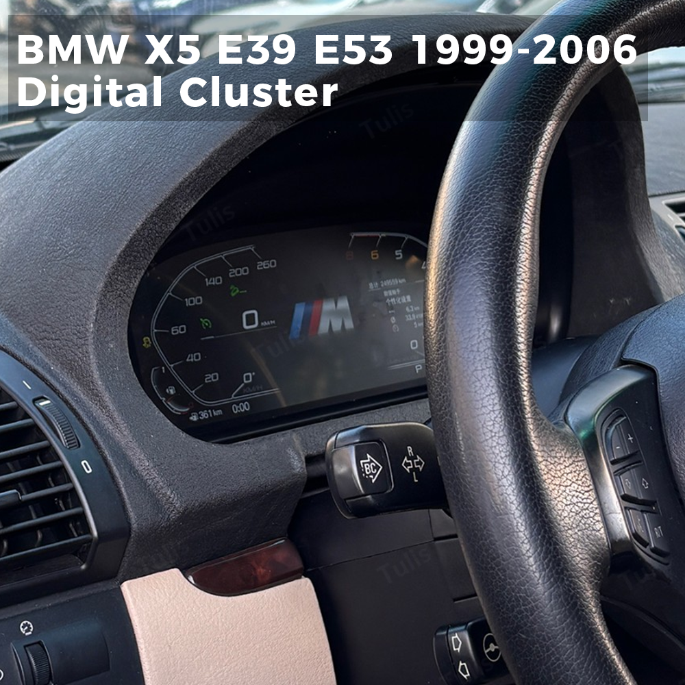 BMW X5 E39 E53 1999-2006 Car Digital Cluster Instrument Virtual Cockpit Speedometer Dashboard Ghost Screen
