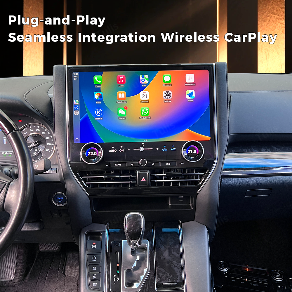 16.8“ Toyota Alphard Vellfire 2015-2020 Android Screen Navigation Car Radio With Carplay Android Auto