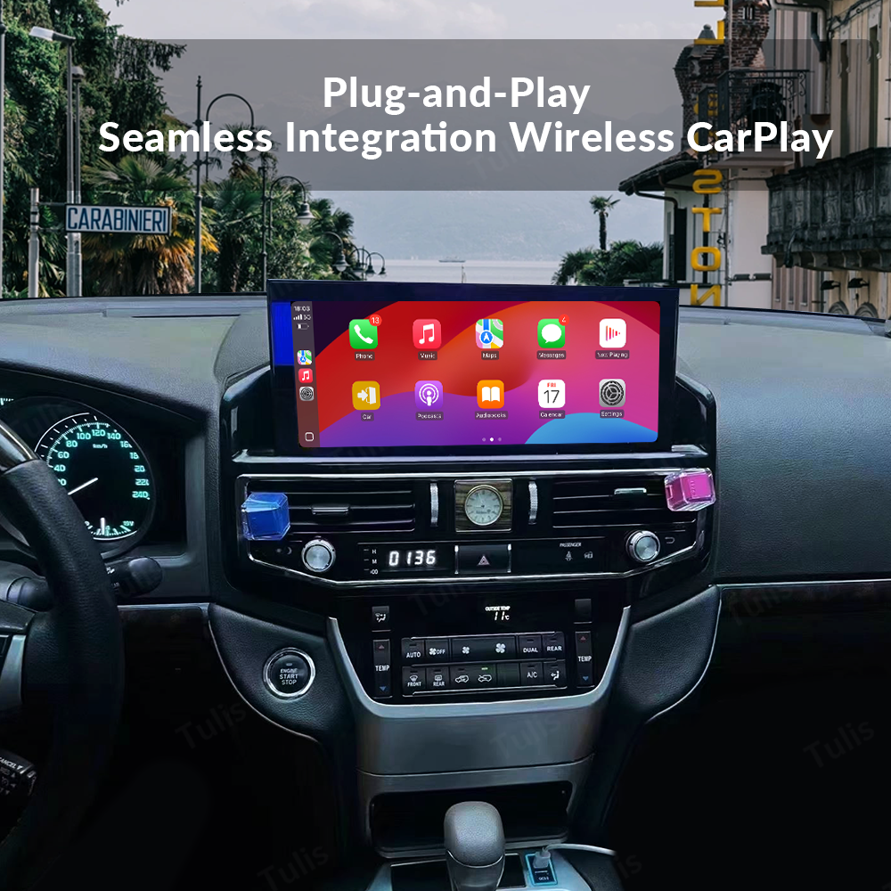 12.3“ Toyota Land Cruiser LC200 2016-2020 Android Screen Navigation Car Radio With Carplay Android Auto