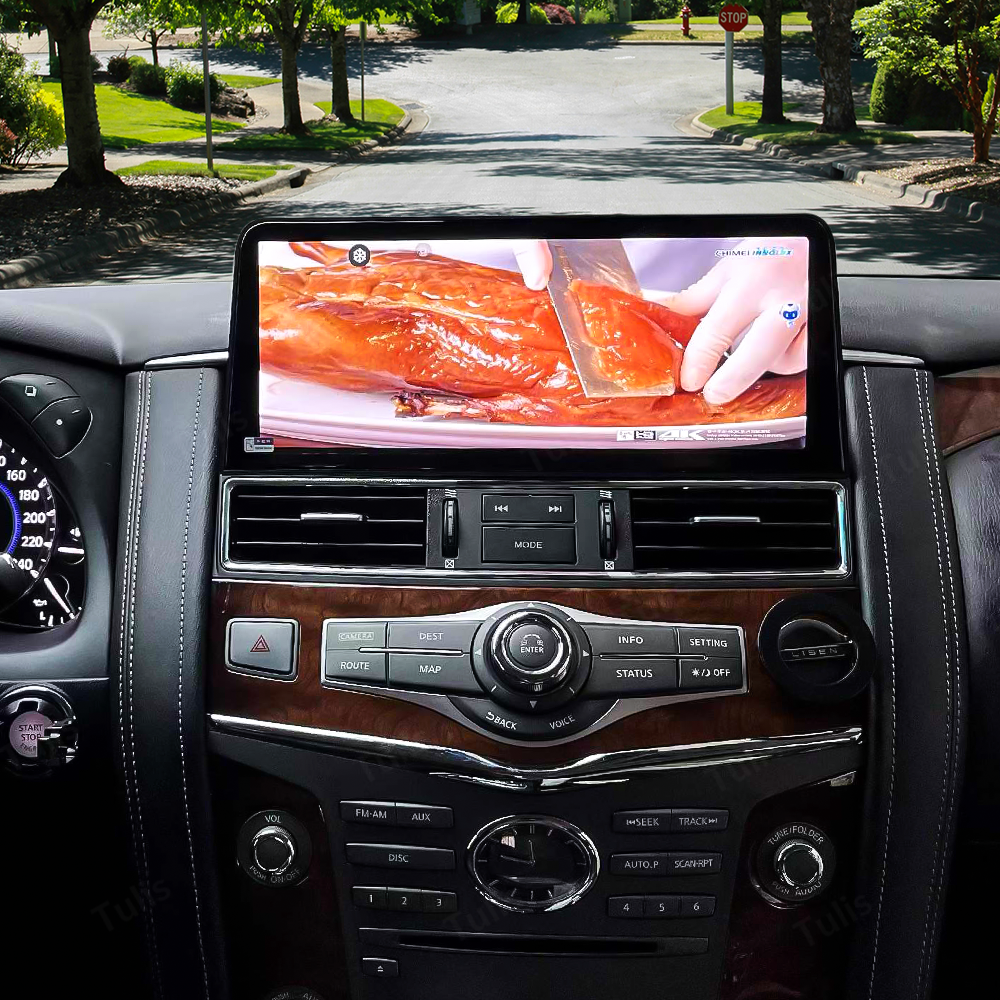 12.3“ Infiniti QX80 QX56 2010-2020 Android Screen Navigation Car Radio With Carplay Android Auto