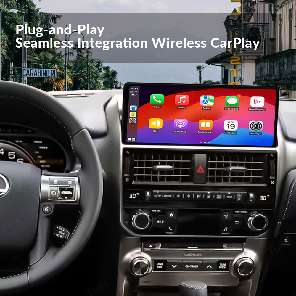 12.3'' Lexus GX460 GX400 2008-2022 Upgrade 2023 Android Screen Navigation Car Radio With Carplay Android Auto