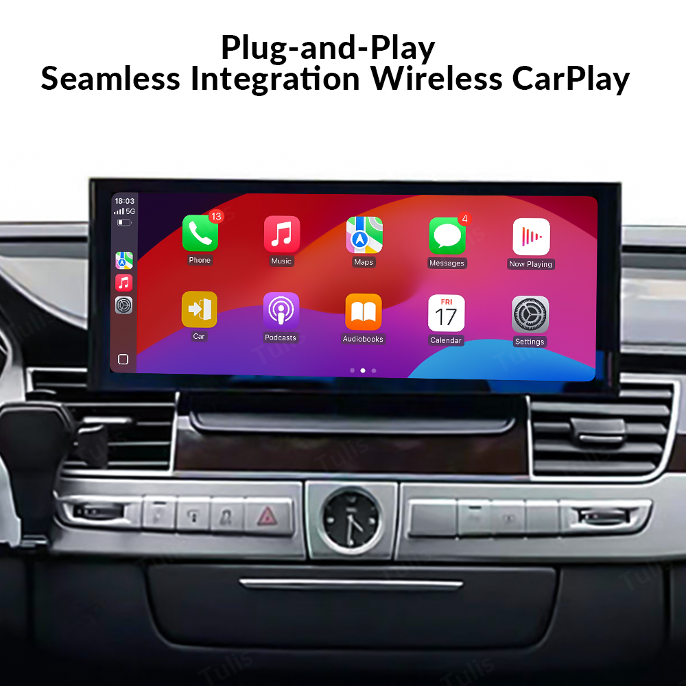 12.3“ Audi A8 2011-2018 Android Screen Navigation Car Radio With Carplay Android Auto