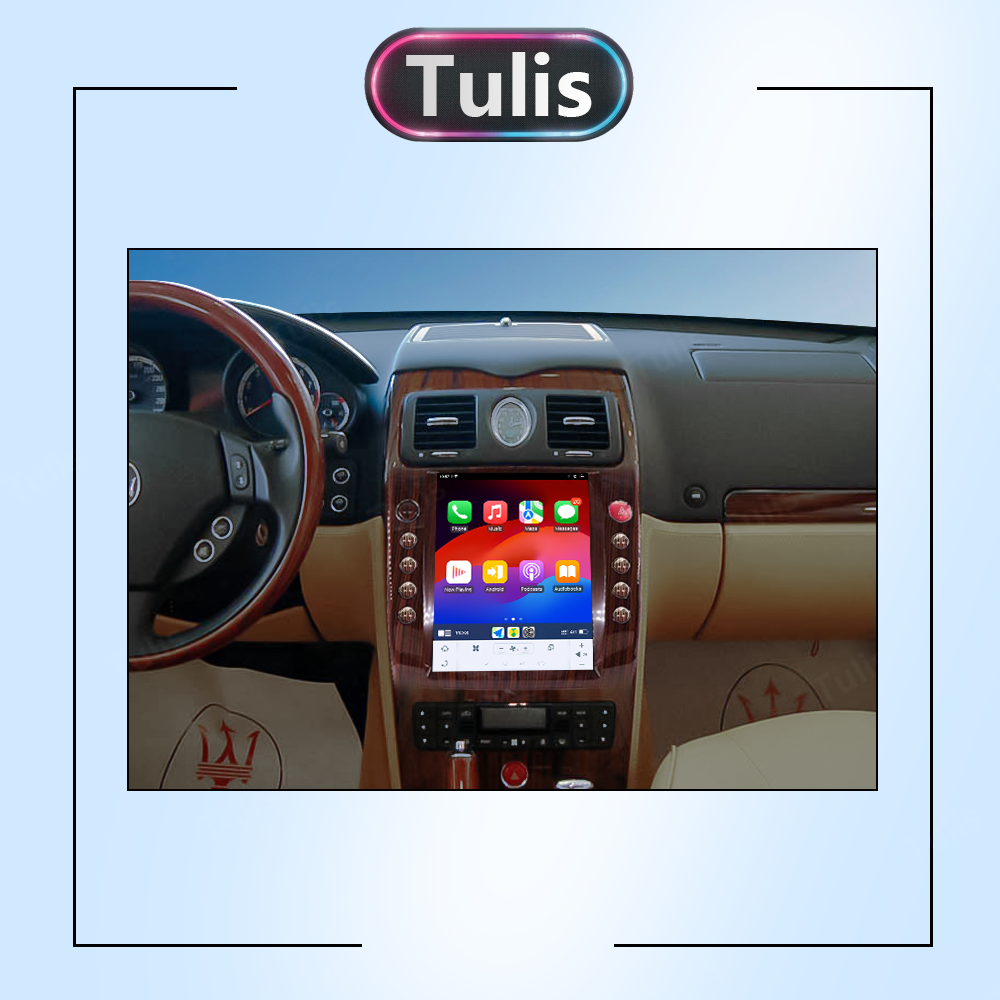 12.1'' Maserati Quattroporte 2004-2007 Android Screen Navigation Car Radio With Carplay Android Auto