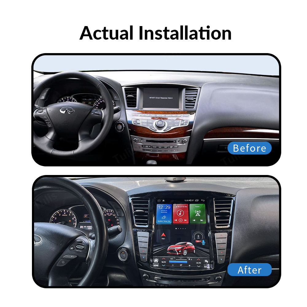 12.1'' Infiniti QX60 JX35 2011-2019 Android Screen Navigation Car Radio With Carplay Android Auto
