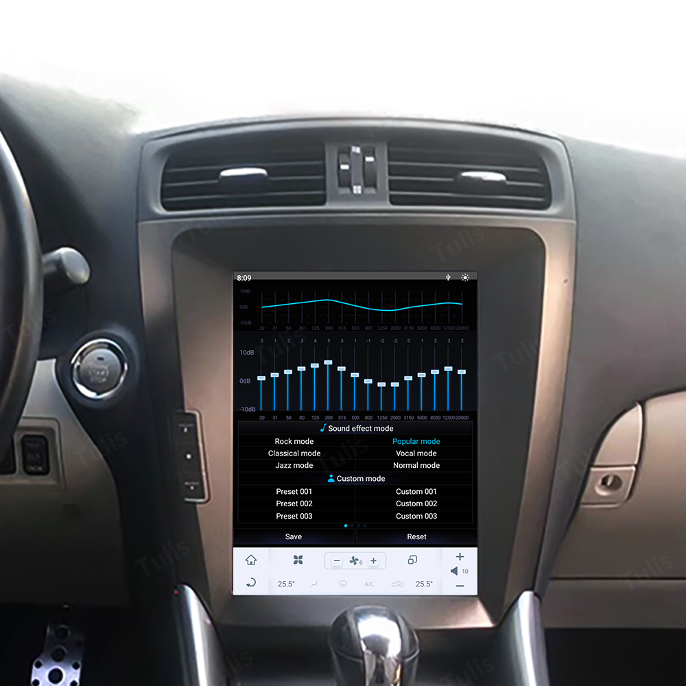 10.4" Tesla Style Lexus IS250 300 350 2006-2012 Android Screen Navigation Car Radio With Carplay Android Auto