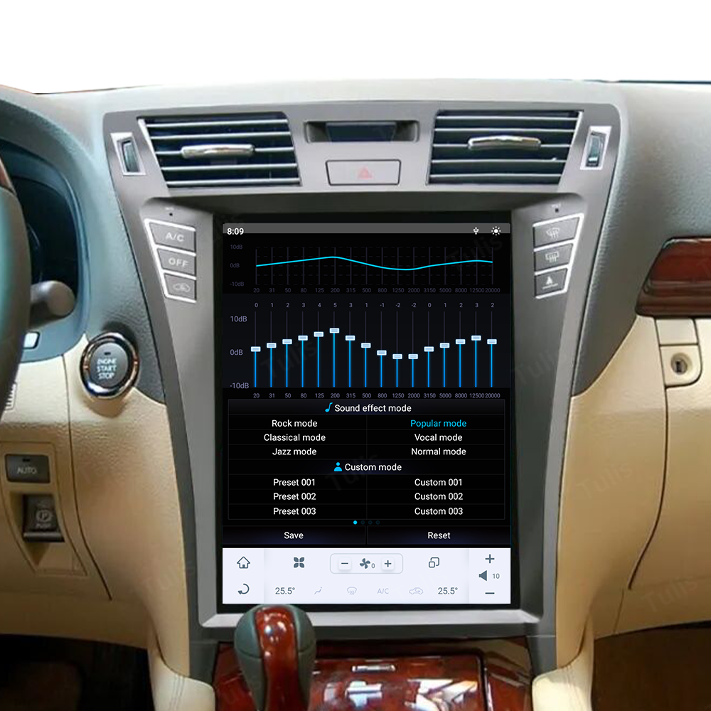 12.1" Tesla Style Lexus LS460 2006-2012 Android Screen Navigation Car Radio With Carplay Android Auto