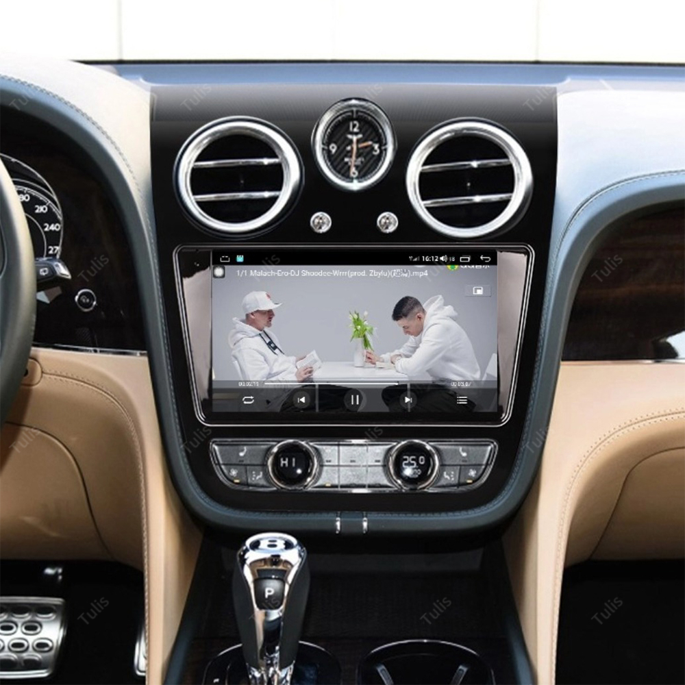Tulis Android 13 Car DVD Player Touch Screen for Bentley Bentayga 2016-2018 Carplay Multimedia Player WIFI GPS Navigation
