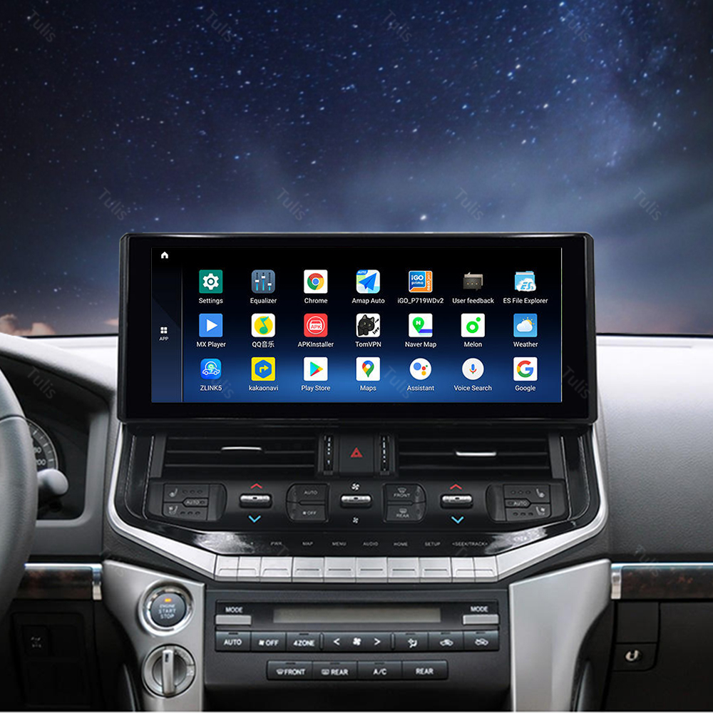 Tulis Toyota Landcruiser Android Screen Multimedia Carplay Car DVD Player