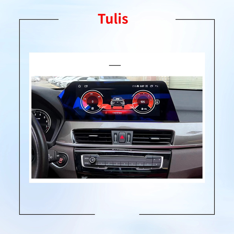 Tulis Android 13 Touch Screen Car Radio Stereo For BMW X1 X2 F48 F39 2014 -2020 With GPS Navigation Built In Carplay Auto Radio