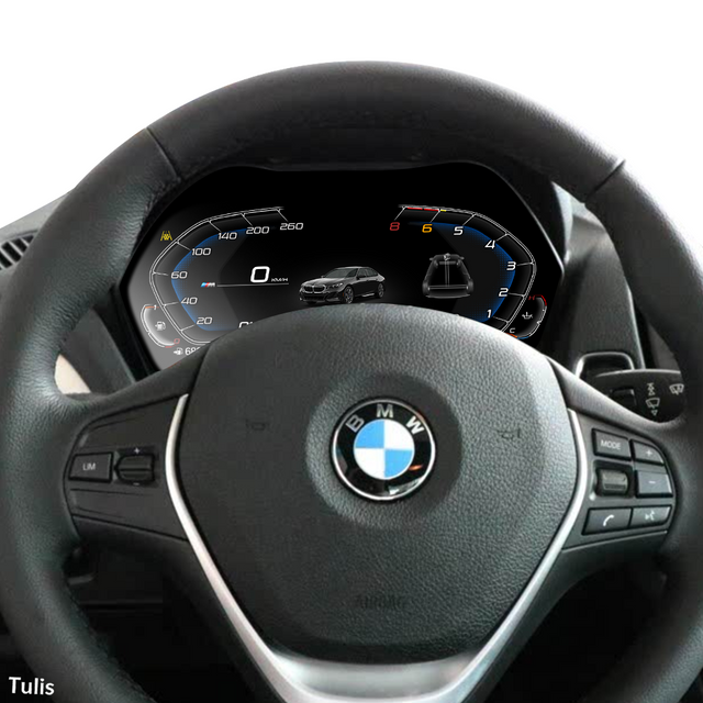 BMW1 2 Series X1 X2 2014-2022 Car Digital Cluster Instrument Virtual Cockpit Speedometer Dashboard Ghost Screen