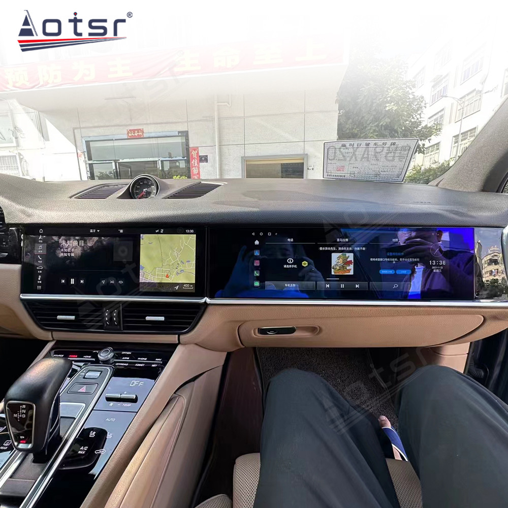 14.5 inches 4G WIFI CarPlay Android 12 Car Radio For Porsche Cayenne 2017 2020 To 2024 Head Unit co pilot entertainment screen| | - AliExpress
