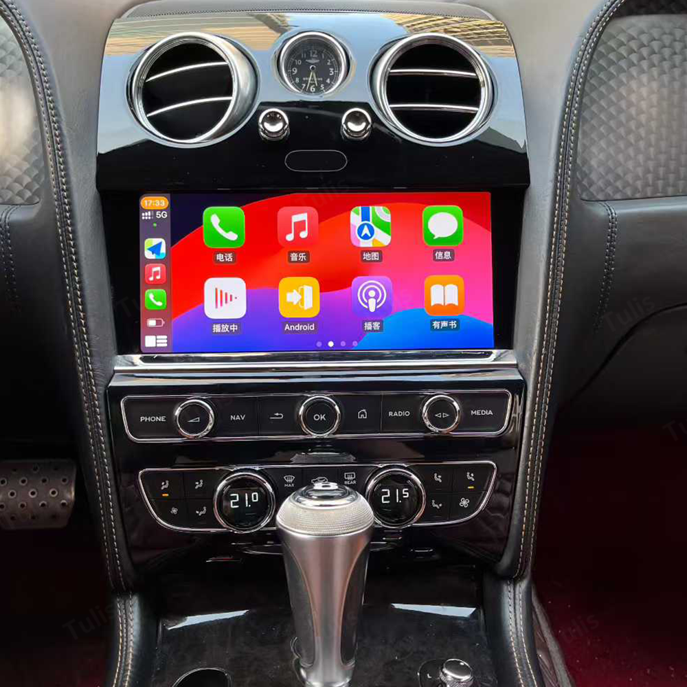 Bentley Flying Spur Continental GT 2005-2019 Android Screen Navigation Car Radio With Carplay Android Auto