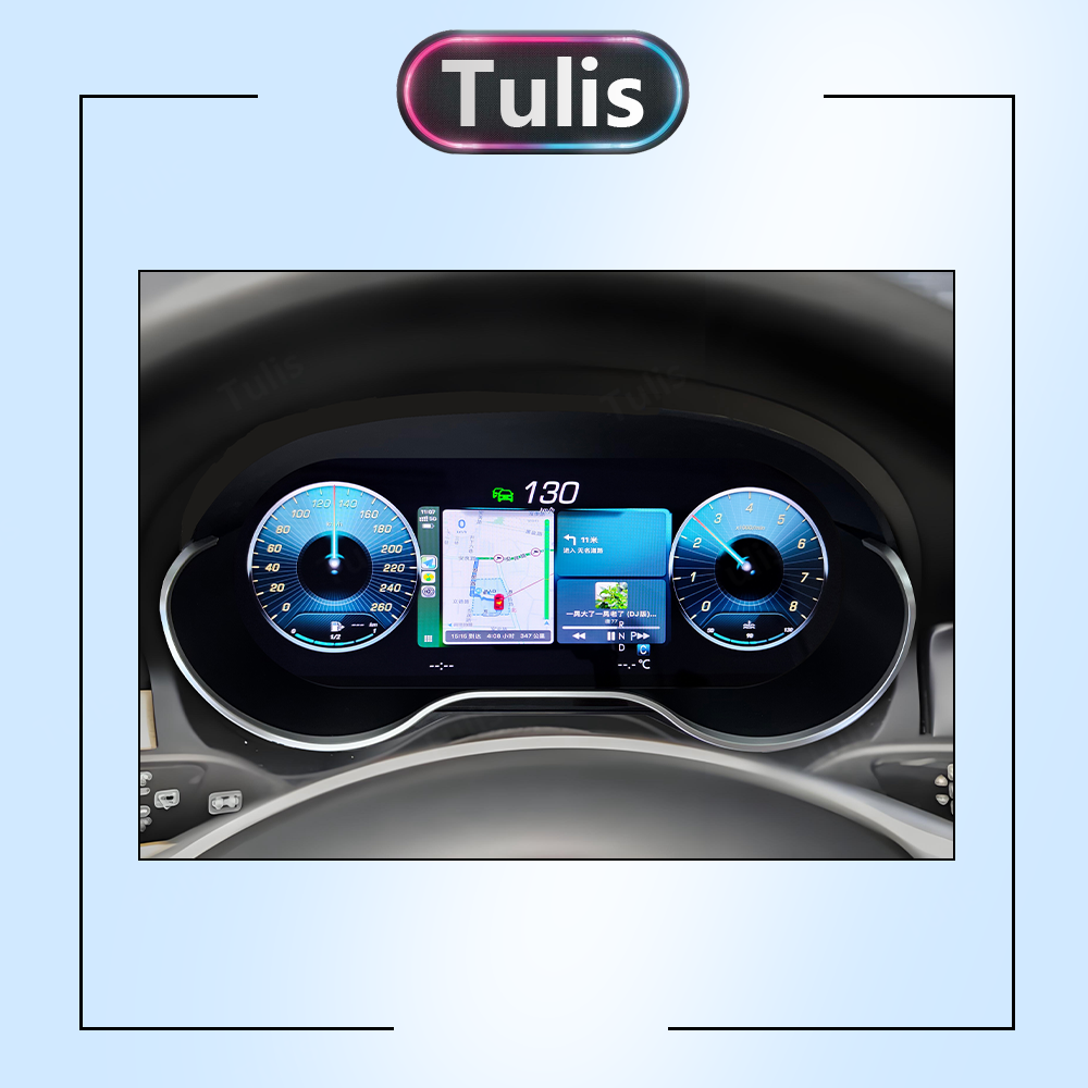 Mercedes Benz A Class 2013-2018 Car Digital Cluster Instrument Virtual Cockpit Speedometer Dashboard Ghost Screen