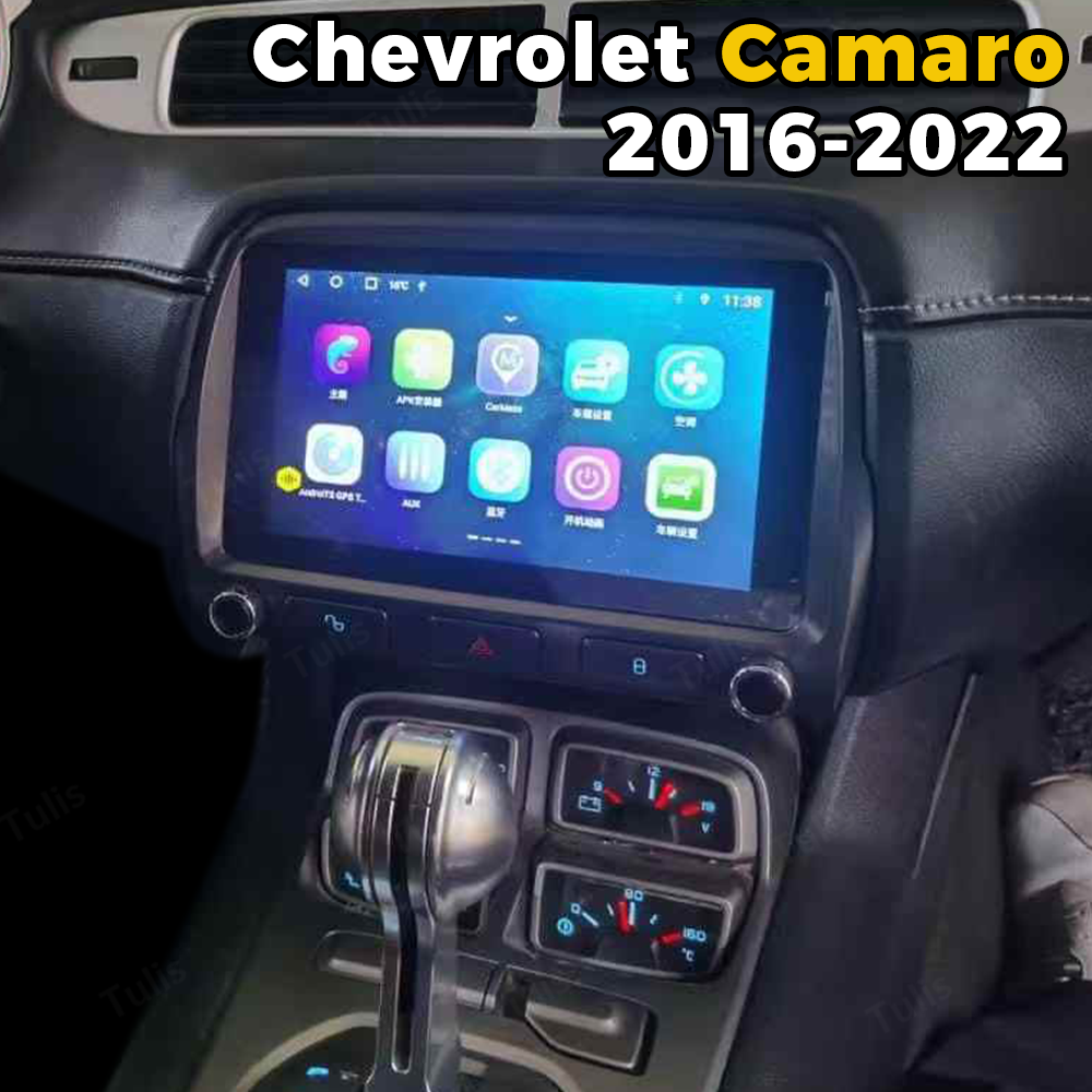 9.0“ Chevrolet Camaro 2016-2022 Android Screen Navigation Car Radio With Carplay Android Auto