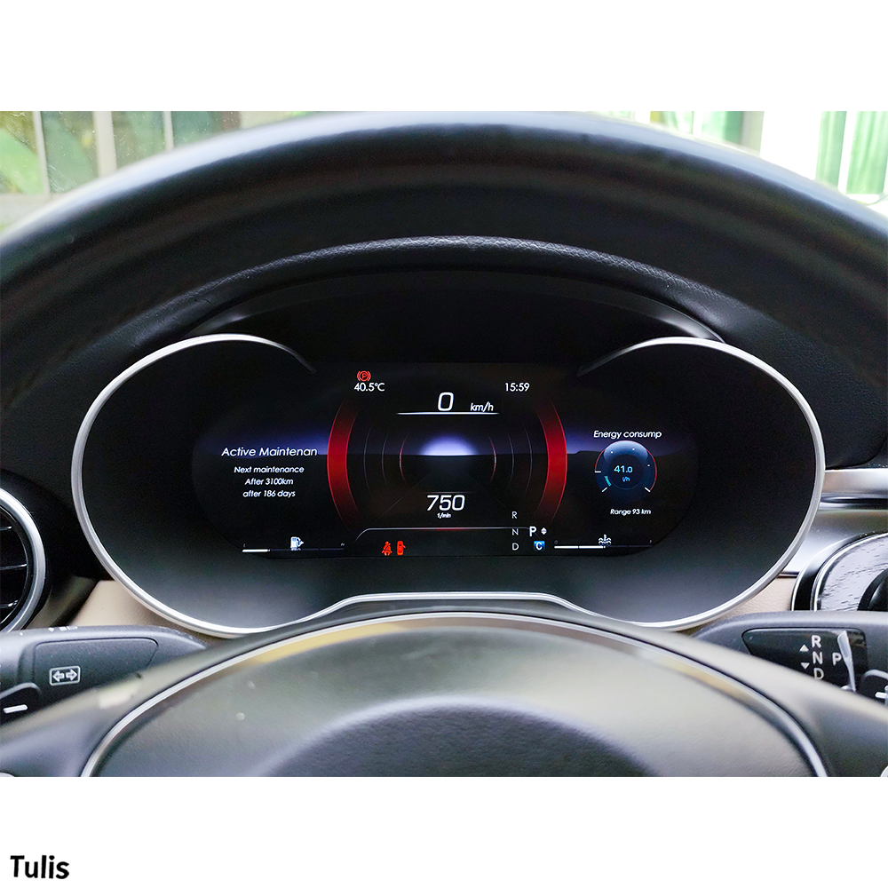 Mercedes Benz C Class GLC 2015-2022 Car Digital Cluster Instrument Virtual Cockpit Speedometer Dashboard Ghost Screen