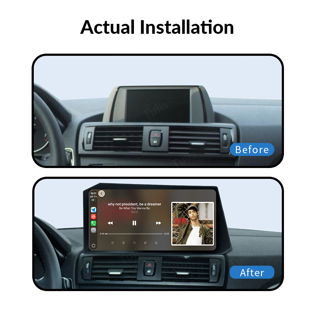 BMW 1 Series F20 F21 2011-2017 12.9" X Style Android Screen Navigation Car Radio With Carplay Android Auto