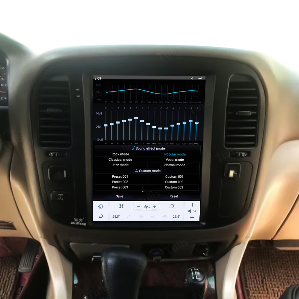 12.1'‘ Tesla Style Toyota Land Cruiser 1999-2002 Android Screen Navigation Car Radio With Carplay Android Auto