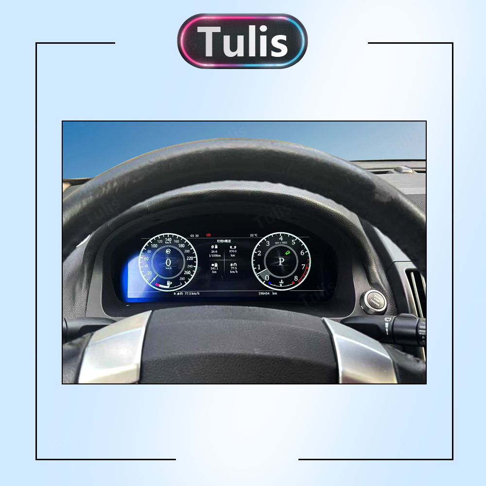 Land Rover Freelander 2 2007-2015 Car Digital Cluster Instrument Virtual Cockpit Speedometer Dashboard Ghost Screen