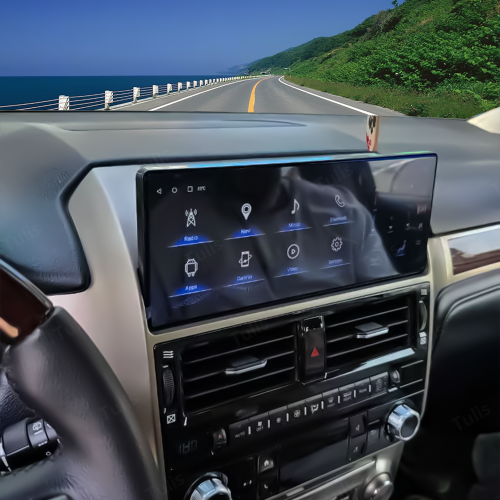 12.3'' Lexus GX460 GX400 2008-2022 Upgrade 2023 Android Screen Navigation Car Radio With Carplay Android Auto