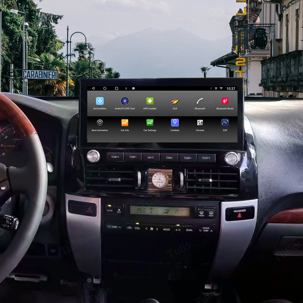 12.3“ Lexus GX470 Toyota Prado 2003-2010 Android Screen Navigation Car Radio With Carplay Android Auto