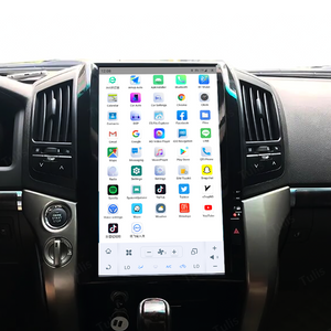 16“ Tesla Stlye Toyota Land Cruiser LC200 2008-2015 Android Screen Navigation Car Radio With Carplay Android Auto