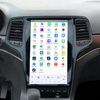 13.6“ Tesla Stlye Jeep Grand Cherokee 2014-2020 Android Screen Navigation Car Radio With Carplay Android Auto