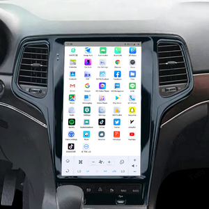 13.6“ Tesla Stlye Jeep Grand Cherokee 2014-2020 Android Screen Navigation Car Radio With Carplay Android Auto