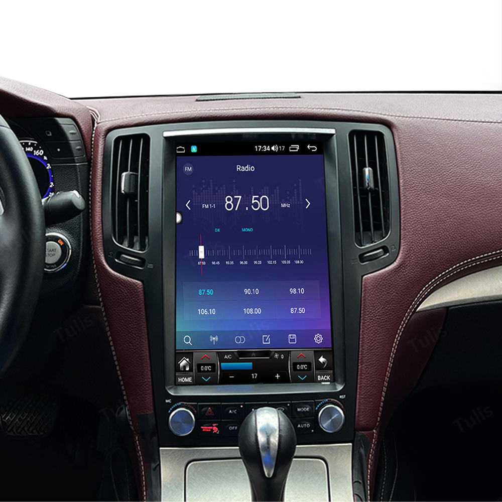 12.1'' Infiniti G25 G35 G37 2004-2013 Android Screen Navigation Car Radio With Carplay Android Auto