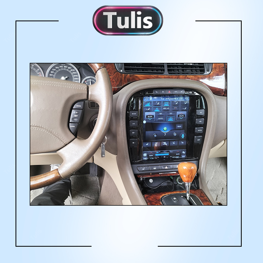 Tulis Touch Screen Android Car Radio GPS Navigation DVD Player Stereo Multimedia Audio System for Jaguar S-TYPE