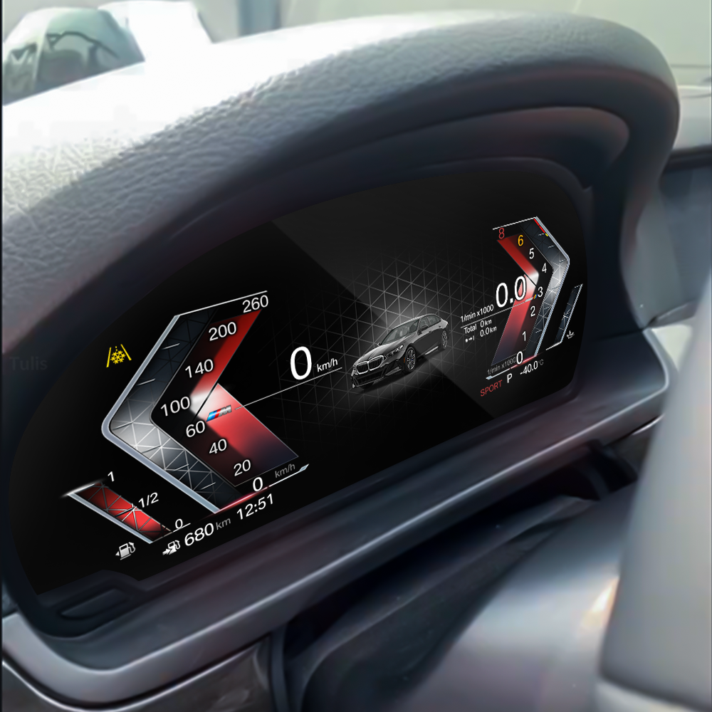 BMW5 Series F10 F11 2010-2017 Car Digital Cluster Instrument Virtual Cockpit Speedometer Dashboard Ghost Screen
