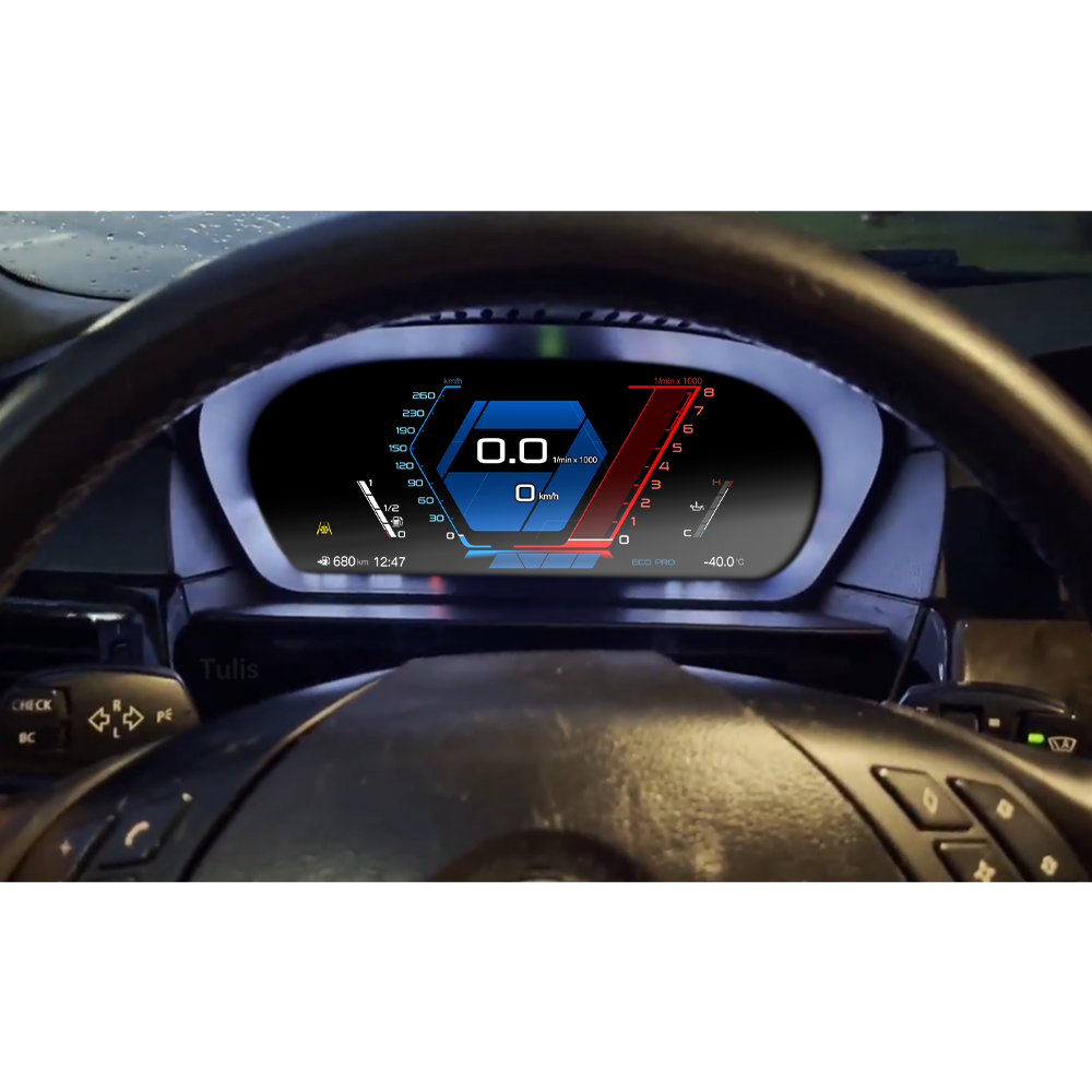 BMW X5 E70 2007-2013 Car Digital Cluster Instrument Virtual Cockpit Speedometer Dashboard Ghost Screen