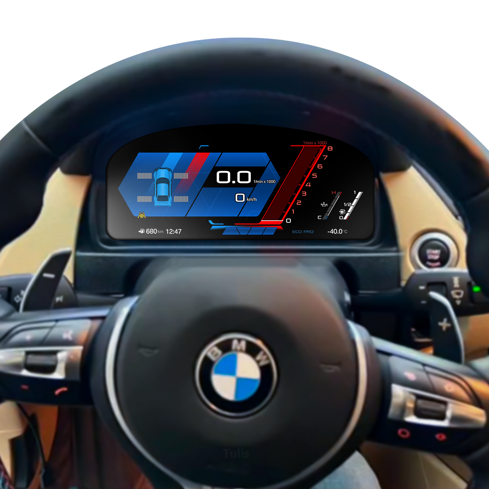 BMW X1 E84 2009-2014 Car Digital Cluster Instrument Virtual Cockpit Speedometer Dashboard Ghost Screen