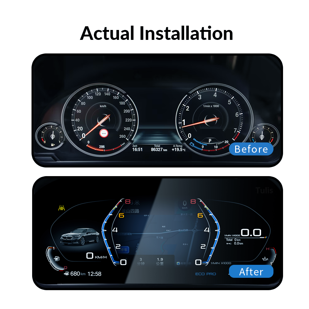 BMW 6 Series F06 F12 F13 2009-2017 Car Digital Cluster Instrument Virtual Cockpit Speedometer Dashboard Ghost Screen