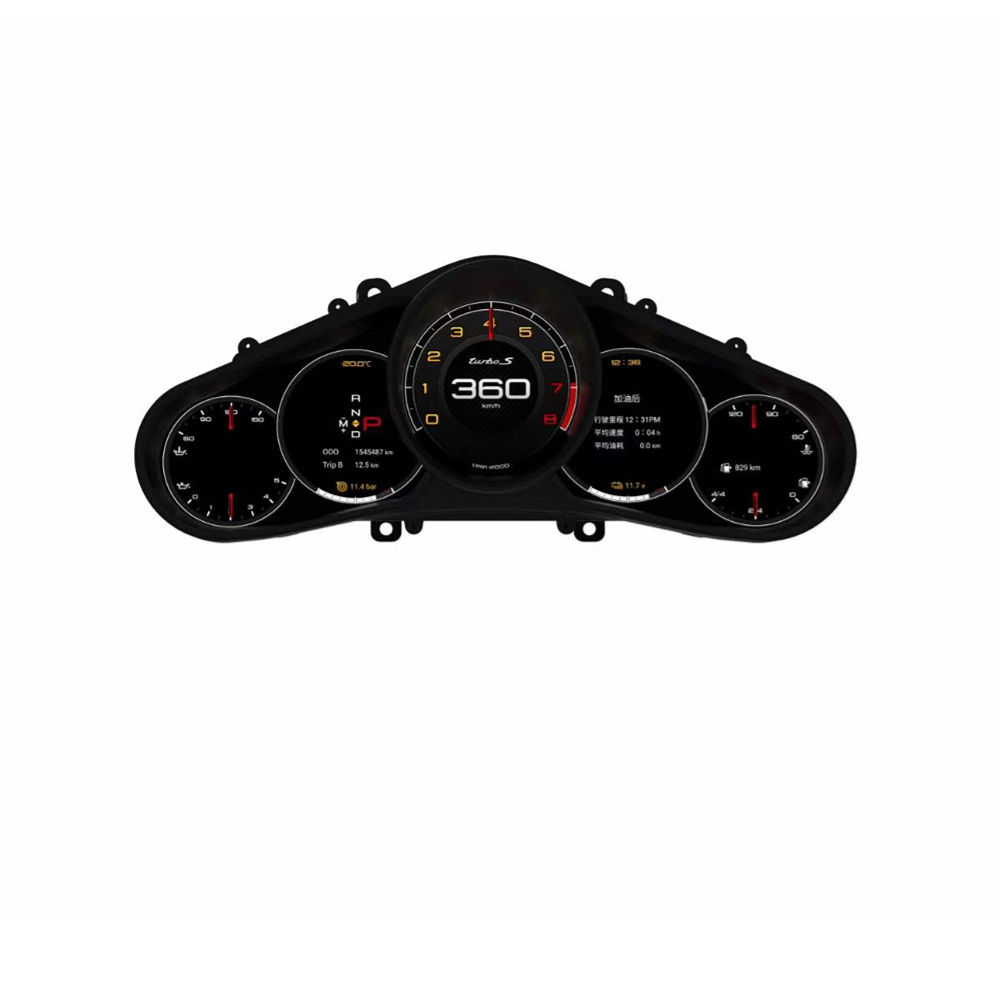 Tulis Digital Cluster Speedometer Cockpit For Porsche Cayenne 2011-2016 LCD Dadboard Instrument Cluster Old To New Plus And Play