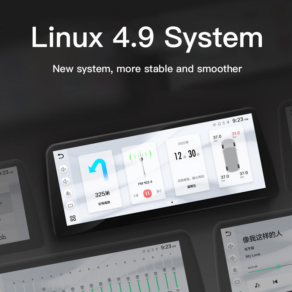 Tulis 10.25 Inch Linux System Wireless CarPlay Android Auto Car Multimedia Player for BMW F30 NBT/CIC Linux Screen Navigation