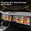 Porsche 911 2012-2019 Dual 12.3 Inch Android Screen Navigation Car Stereo With Carplay Android Auto
